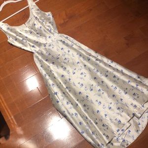 Becken silk floral dress